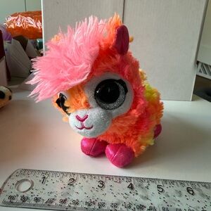 Colorful Plush Llama Toy